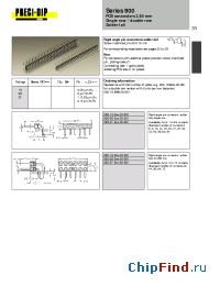 Datasheet 800-Z1-016-20-001 manufacturer Precid-Dip