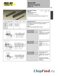 Datasheet 801-93-016-20-002 manufacturer Precid-Dip