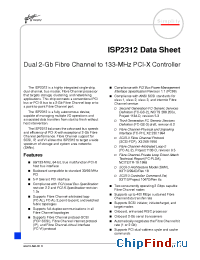 Datasheet ISP2312 manufacturer QLogic