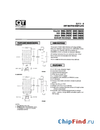 Datasheet GMA2985C manufacturer QT