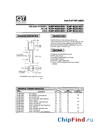 Datasheet HLMP-M350 manufacturer QT