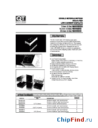 Datasheet MAN3010A manufacturer QT