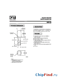 Datasheet QSD128 manufacturer QT