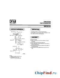 Datasheet QSE123 manufacturer QT