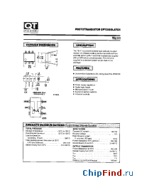 Datasheet TIL111 manufacturer QT