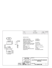 Datasheet AS-12.288-20-SMD manufacturer Raltron