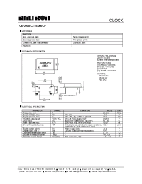 Datasheet CE7200A-LZ-80.000-LP manufacturer Raltron