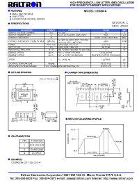 Datasheet CE8450A manufacturer Raltron