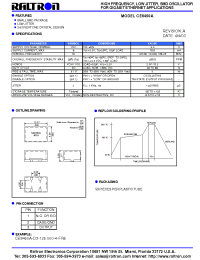 Datasheet CE8450A-FR5 manufacturer Raltron