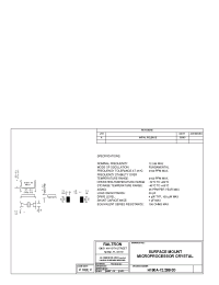 Datasheet H180A-12.960-S manufacturer Raltron