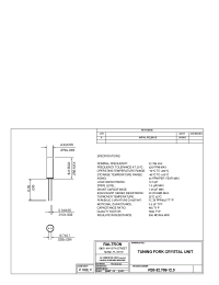 Datasheet R26-32.768-12.5 manufacturer Raltron