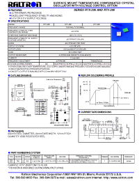 Datasheet RTX-206 manufacturer Raltron
