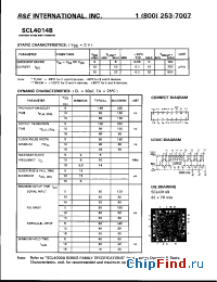 Datasheet SCL4014BC manufacturer R&E