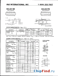 Datasheet SCL4027BS manufacturer R&E