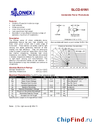 Datasheet SLCD-61N1 manufacturer R&E