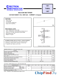 Datasheet 1A2-B manufacturer Rectron