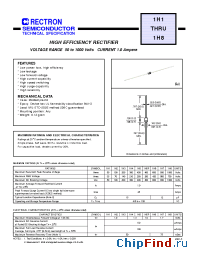Datasheet 1H4 manufacturer Rectron