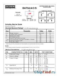 Datasheet BAT54S-MR manufacturer Rectron