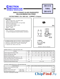 Datasheet DB101S manufacturer Rectron