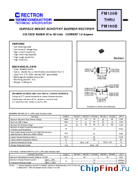 Datasheet FM120B-W manufacturer Rectron