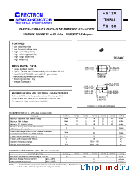 Datasheet FM160-W manufacturer Rectron