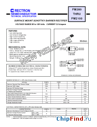 Datasheet FM290-W manufacturer Rectron