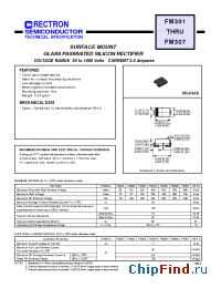 Datasheet FM303 manufacturer Rectron