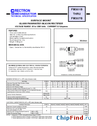 Datasheet FM303B-W manufacturer Rectron
