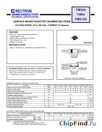 Datasheet FM330 manufacturer Rectron