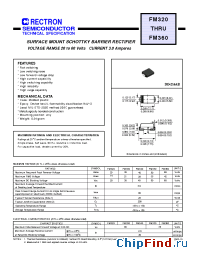 Datasheet FM330-W manufacturer Rectron