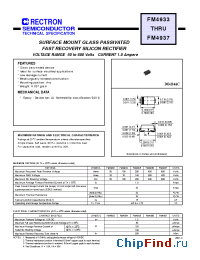 Datasheet FM4934 manufacturer Rectron