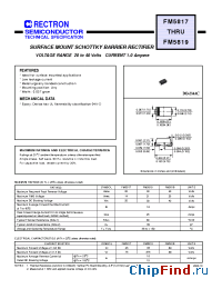 Datasheet FM5818-W manufacturer Rectron