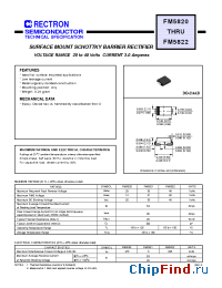 Datasheet FM5820 manufacturer Rectron