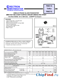 Datasheet FMD2S manufacturer Rectron