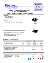 Datasheet MP2505 manufacturer Rectron