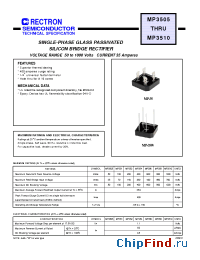 Datasheet MP3505W manufacturer Rectron