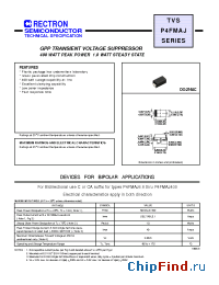 Datasheet P4FMAJ350 manufacturer Rectron