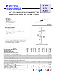 Datasheet RL851 manufacturer Rectron