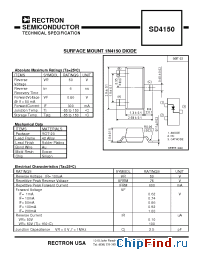 Datasheet SD4150 manufacturer Rectron