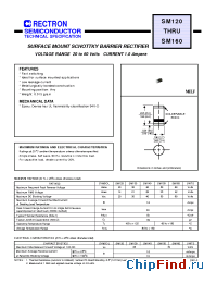 Datasheet SM120 manufacturer Rectron