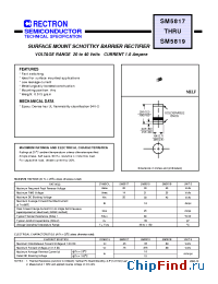 Datasheet SM5817-W manufacturer Rectron