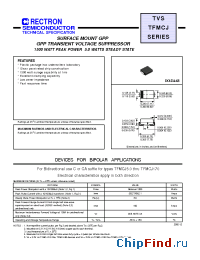 Datasheet SMCJ10CA-W manufacturer Rectron