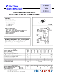 Datasheet SR835 manufacturer Rectron