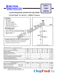 Datasheet USF23-T manufacturer Rectron