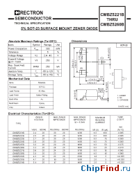 Datasheet UZM5229B-T1 manufacturer Rectron