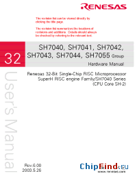 Datasheet HD6417040ACF28 manufacturer Renesas