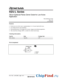 Datasheet HZU11LA1 manufacturer Renesas