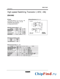 Datasheet 2SA2006 manufacturer Rohm