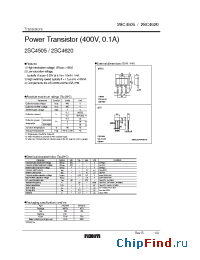 Datasheet 2SC4505 manufacturer Rohm