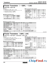 Datasheet 2SD1857 manufacturer Rohm